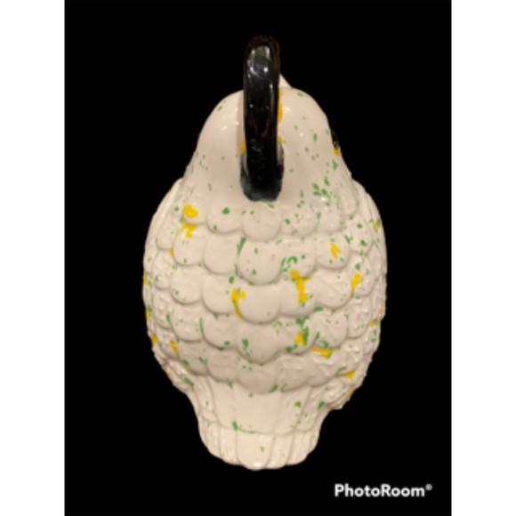 Vintage handmade Cockatoo ceramic bird salt powder shaker flecks - Picture 2 of 7